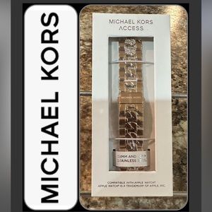 Michael Kors Apple Watch Band Rose Gold